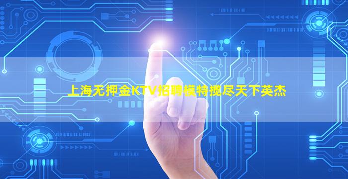 上海无押金KTV招聘模特揽尽天下英杰